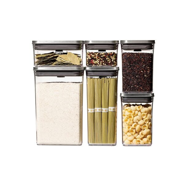 Steel 6-Piece POP Container Set B4