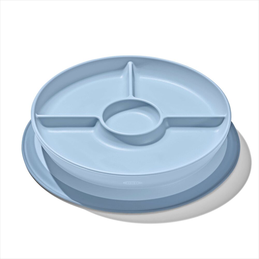 Stick & Stay Suction Divided Plate T3