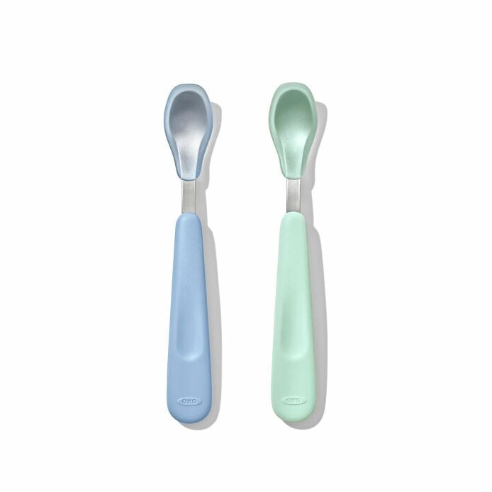 Feeding Spoon Set with Soft Silicone A1