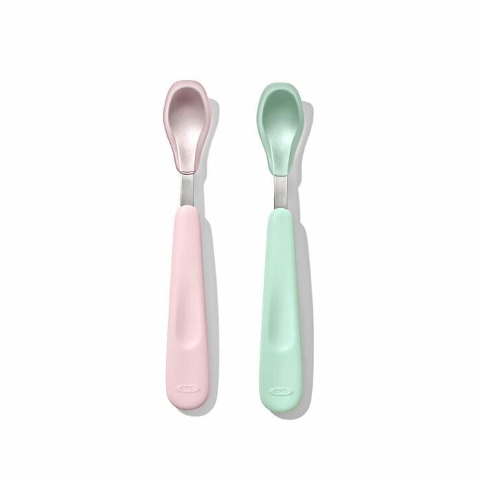 Feeding Spoon Set with Soft Silicone X7