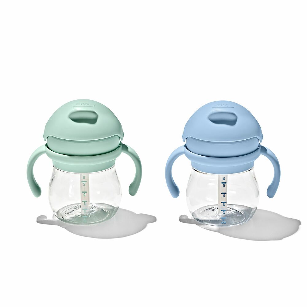 Transitions 6 Oz Straw Cup with Handles Set P3