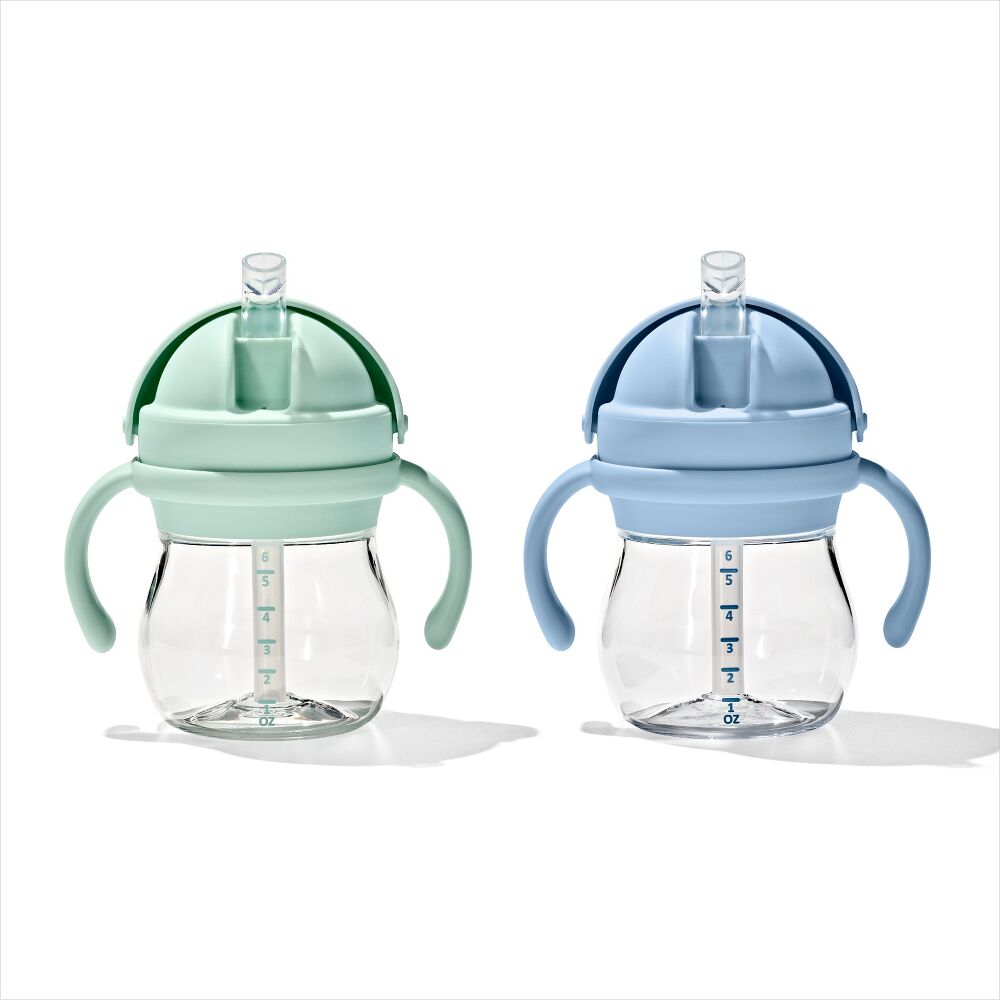 Transitions 6 Oz Straw Cup with Handles Set P3