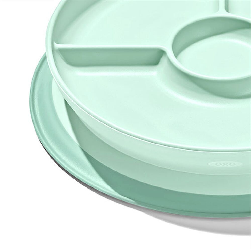 Stick & Stay Suction Divided Plate T3