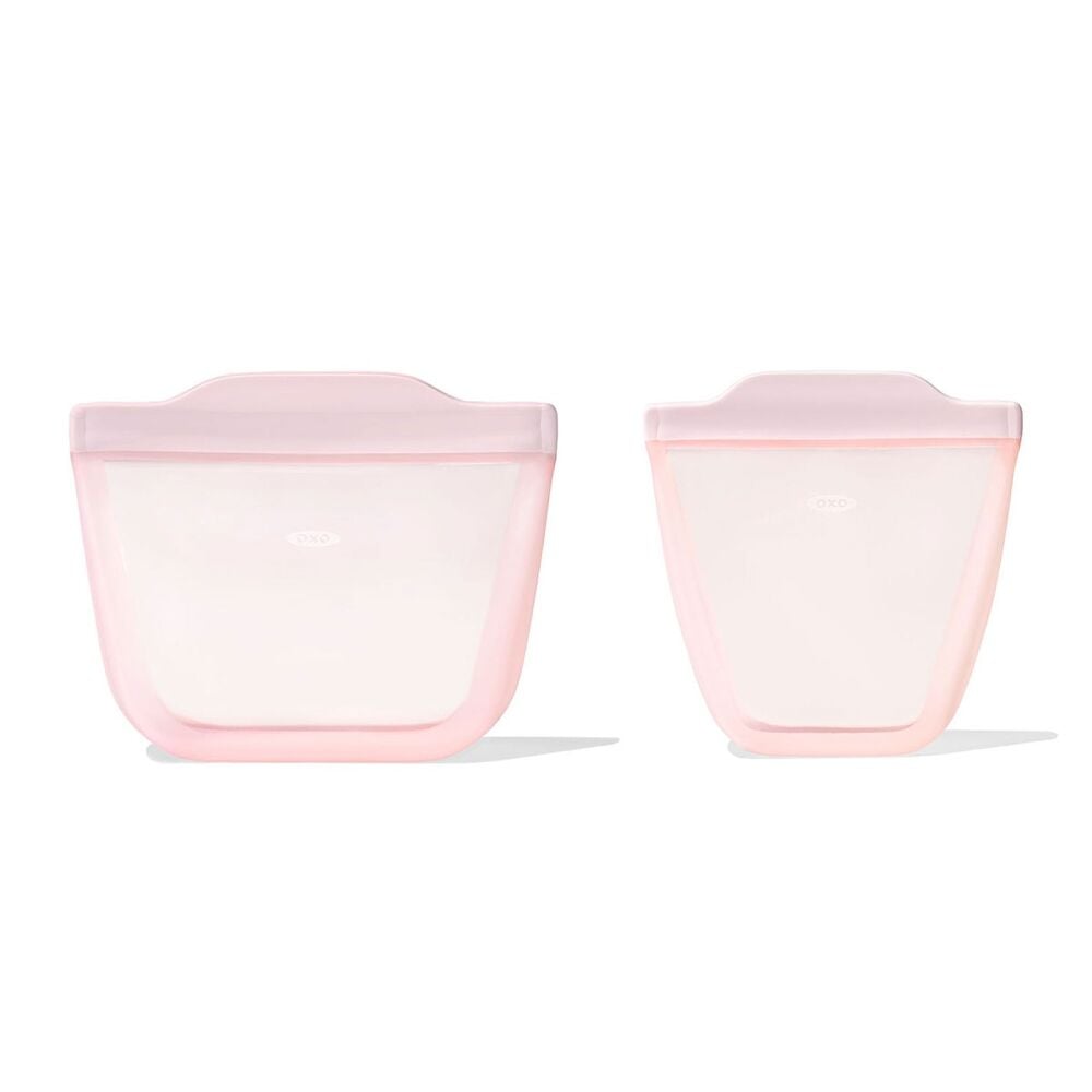 Tot Silicone Reusable Bag - 2-Piece Stand-Up Cup Set Q7