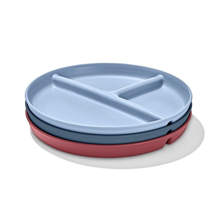 Stackable Divided Plates Set - 3 Pack N1