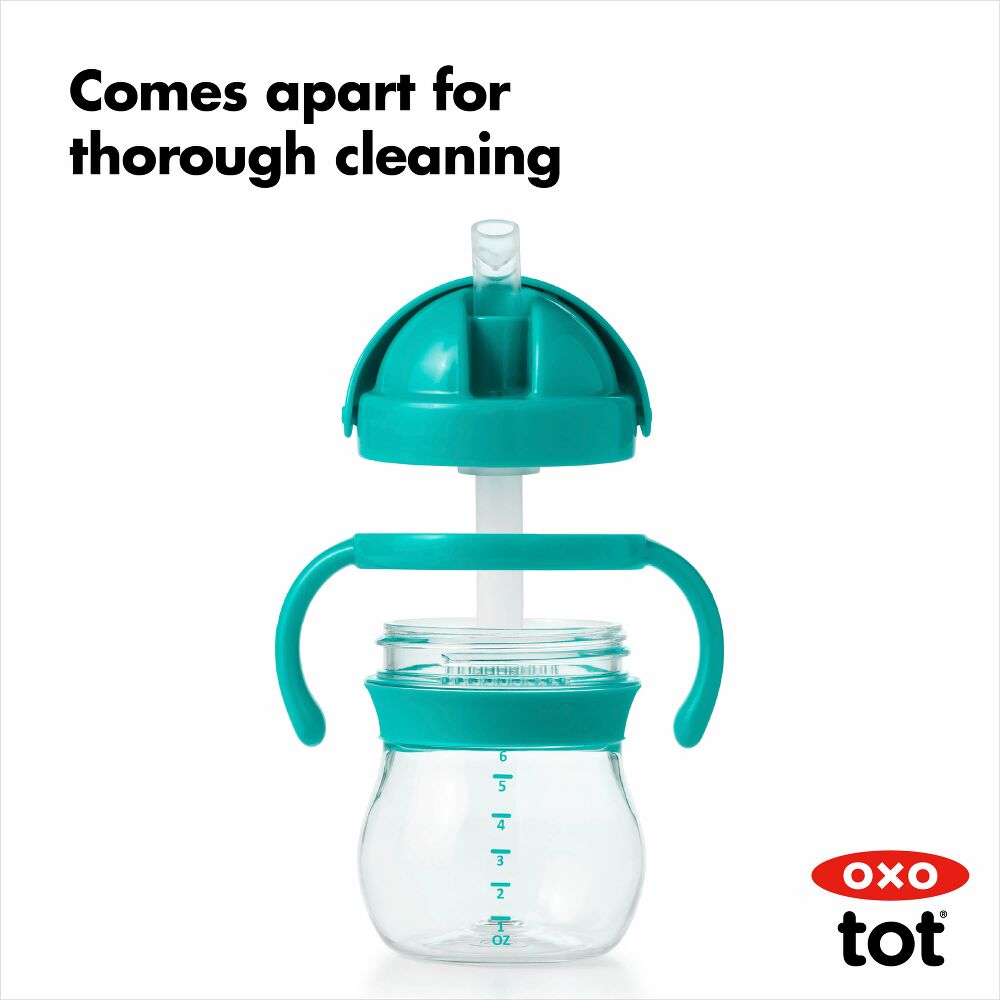 Transitions 6 Oz Straw Cup with Handles Set P3