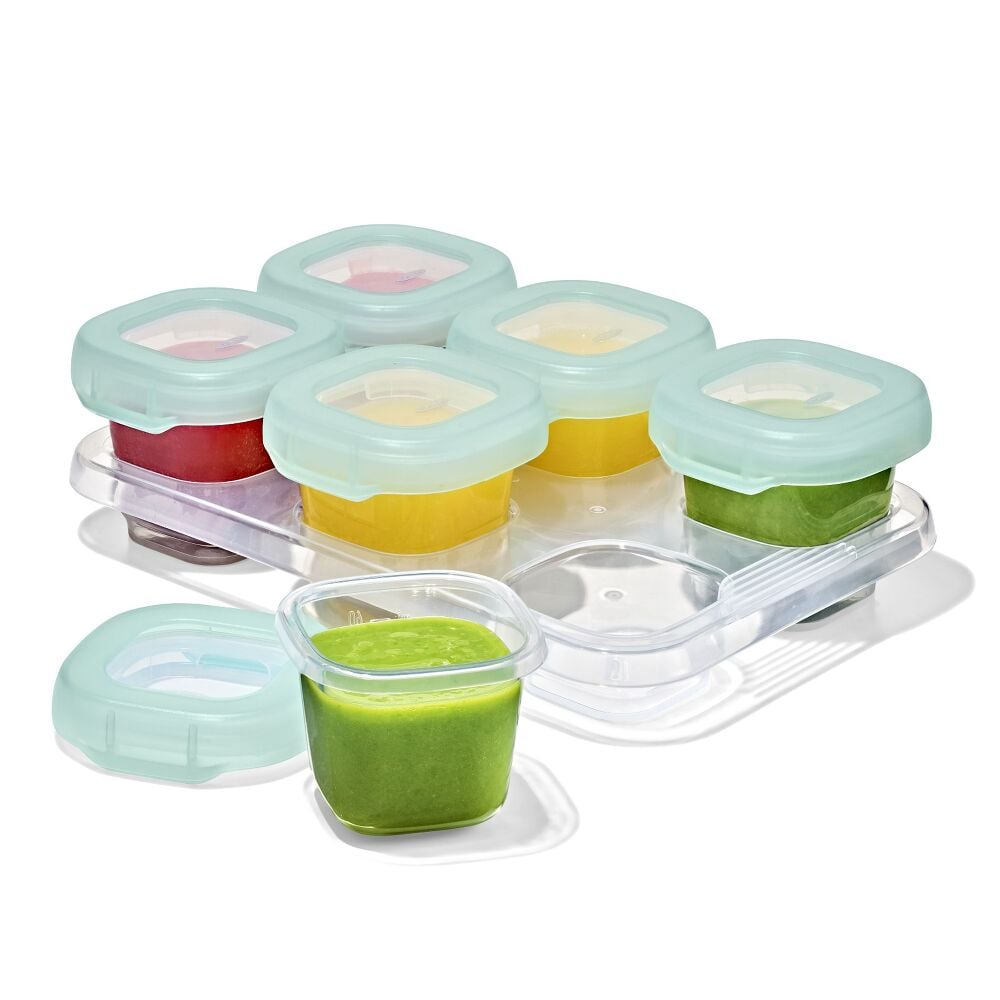 Baby Blocks Food Storage Containers (2 oz) - Opal F0