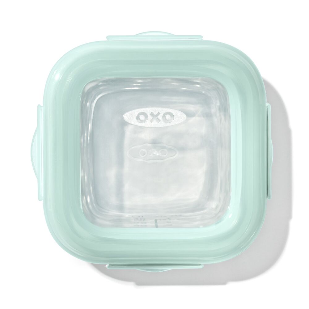 Glass Baby Blocks Food Storage Containers (4 oz) - Opal H7