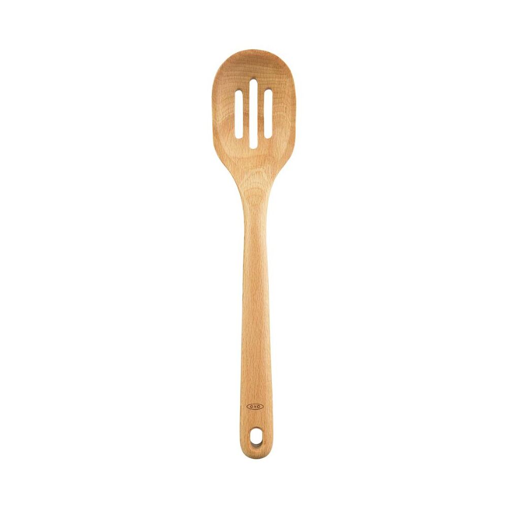 Wooden Slotted Spoon Q3
