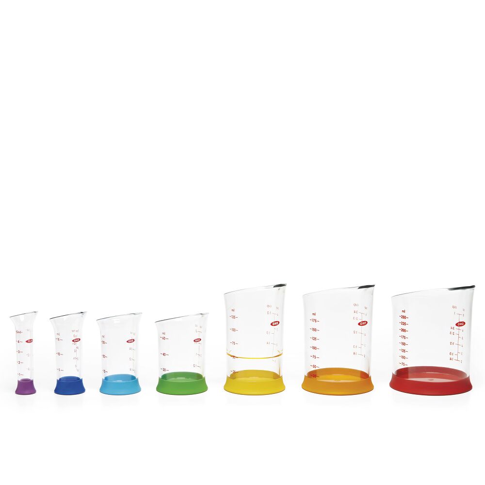 7 Piece Liquid Measuring Beaker Set V3