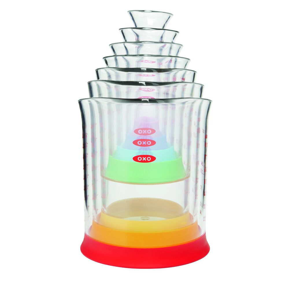 7 Piece Liquid Measuring Beaker Set V3