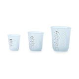 3 Piece Squeeze & Pour Silicone Measuring Cup Set H0