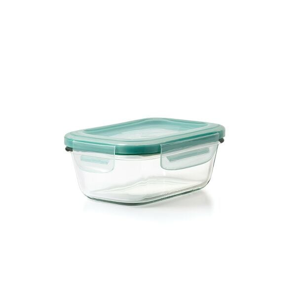 OXO Good Grips 1.6 Cup Smart Seal Glass Rectangle Container M5