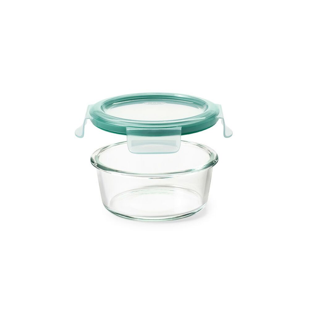 2 Cup Smart Seal Glass Round Container X0