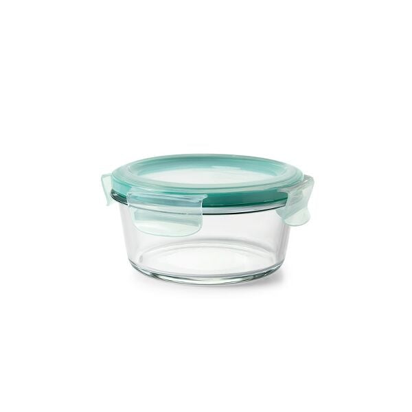2 Cup Smart Seal Glass Round Container X0