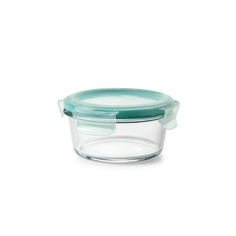 2 Cup Smart Seal Glass Round Container X0