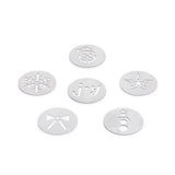Christmas Cookie Press Disk Set P4