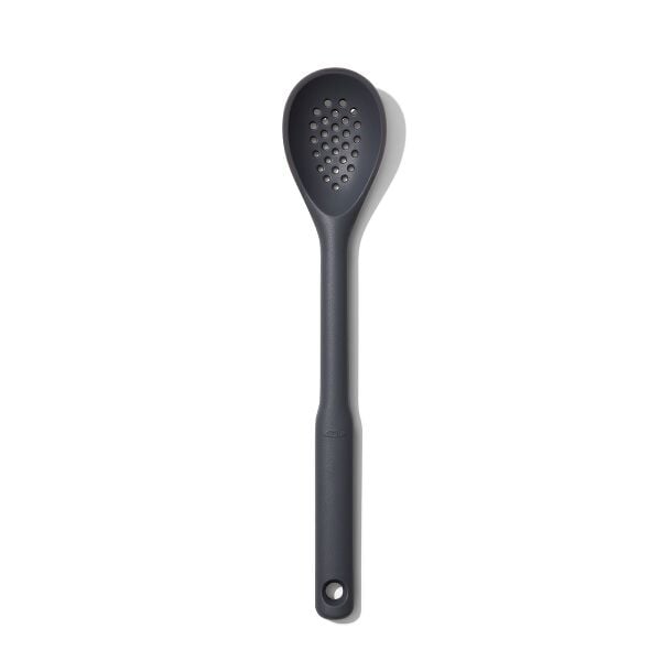 OXO Good Grips Silicone Slotted Spoon - Peppercorn D0
