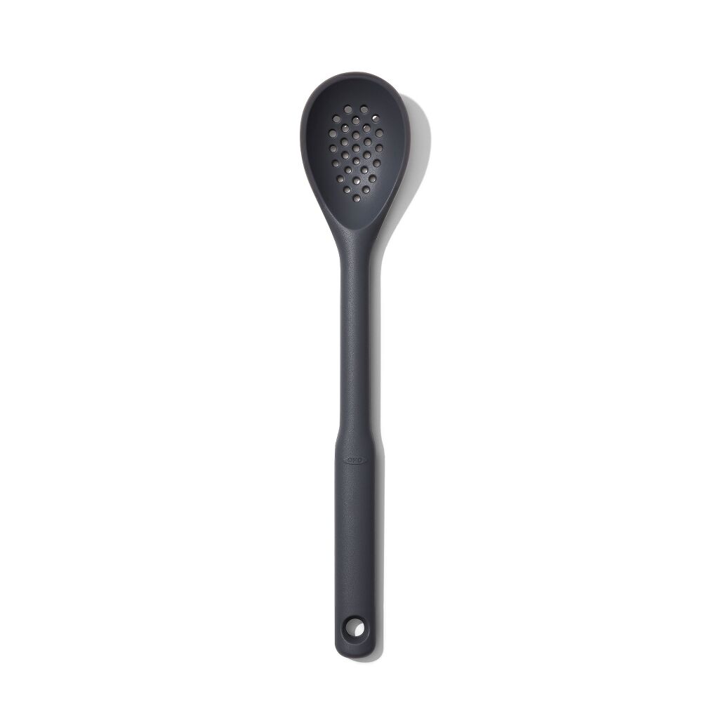 OXO Good Grips Silicone Slotted Spoon - Peppercorn D0