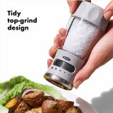 Contoured Mess-Free Salt Grinder O6