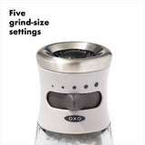 Contoured Mess-Free Salt Grinder O6