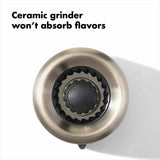 Contoured Mess-Free Pepper Grinder W9