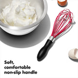 2 Pc Silicone Whisk Set X6