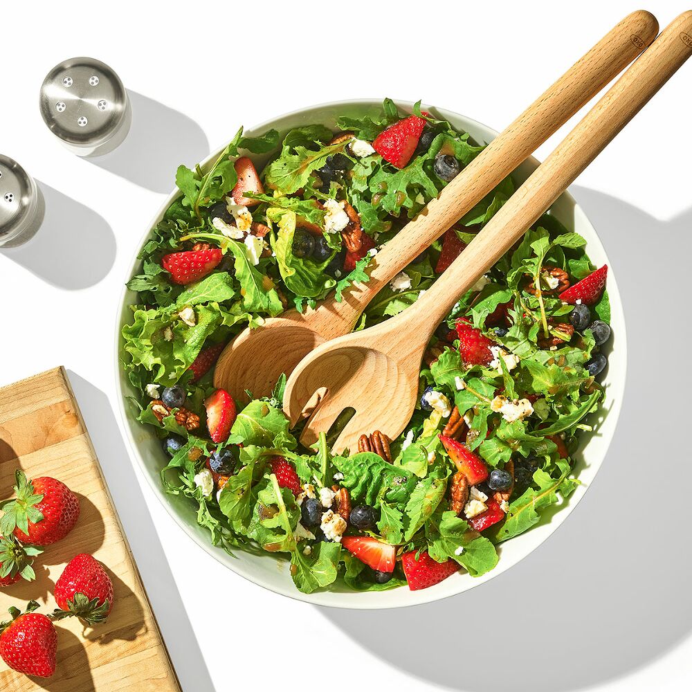 Beechwood Salad Servers – 2-Piece Set P0
