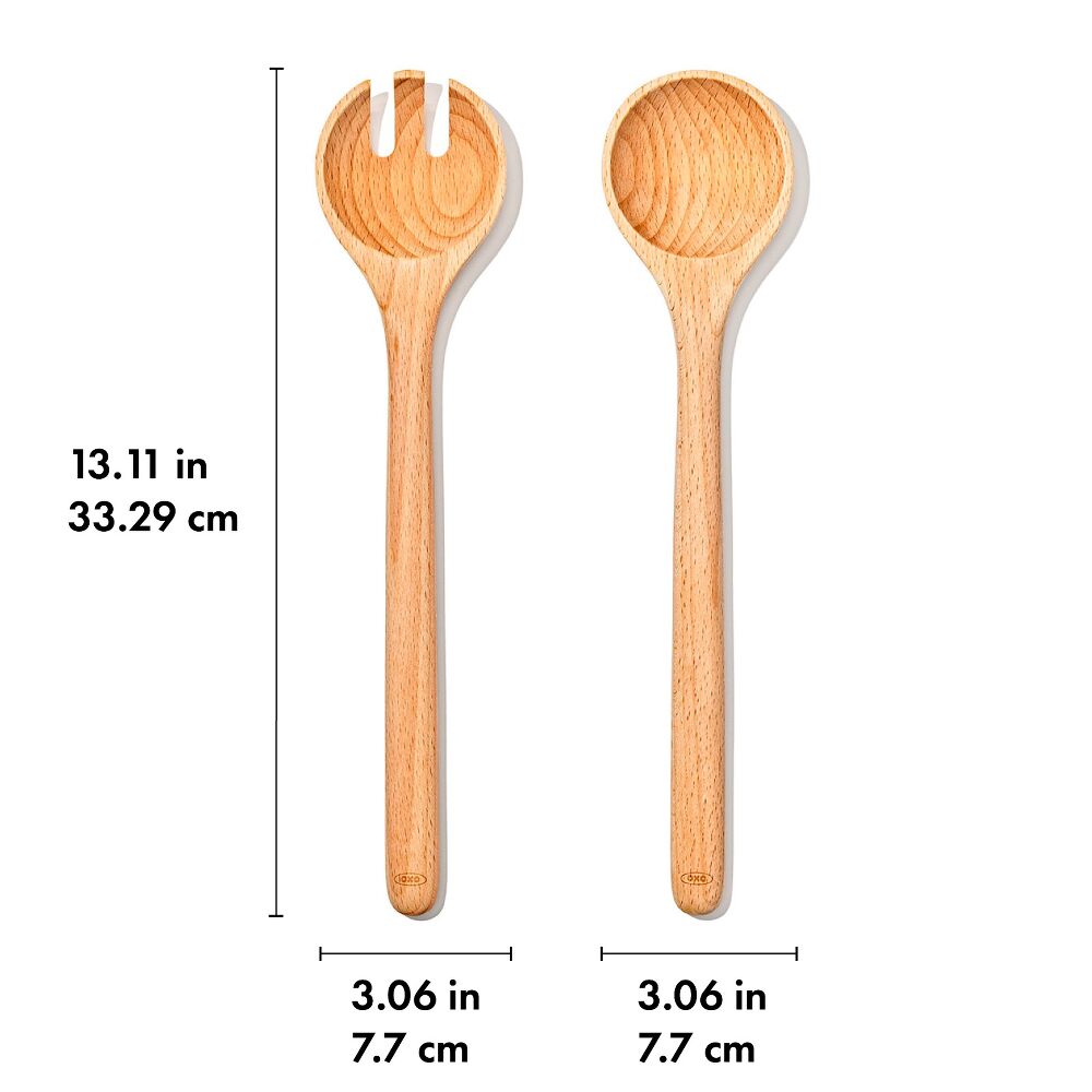 Beechwood Salad Servers – 2-Piece Set P0