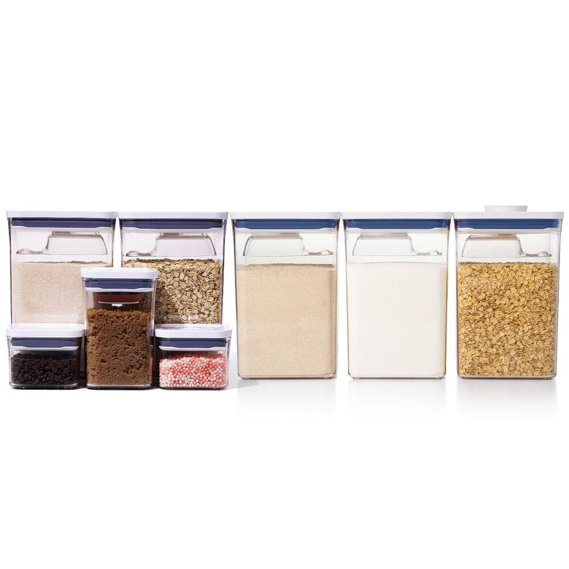 6-Piece POP Container Set & 8-Piece POP Container Baking Set Bundle I0