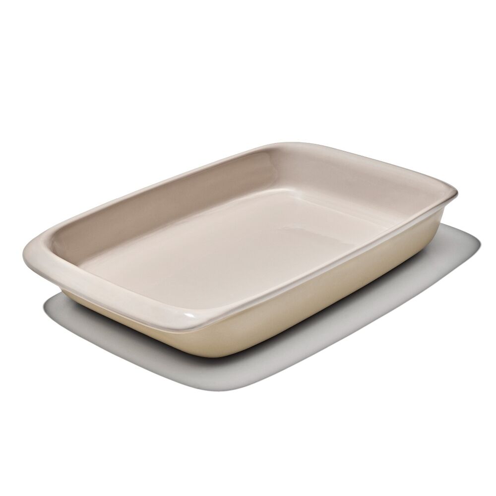 3 Qt Rectangular Stoneware Baking Dish F6