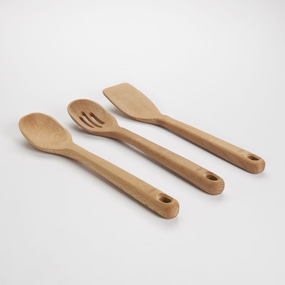 3 Piece Wooden Utensil Set D1