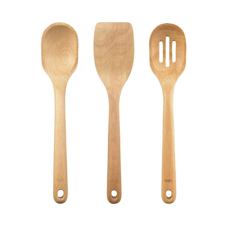 3 Piece Wooden Utensil Set D1