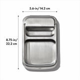 Stainless Steel Spoon Rest with Lid Holder J9