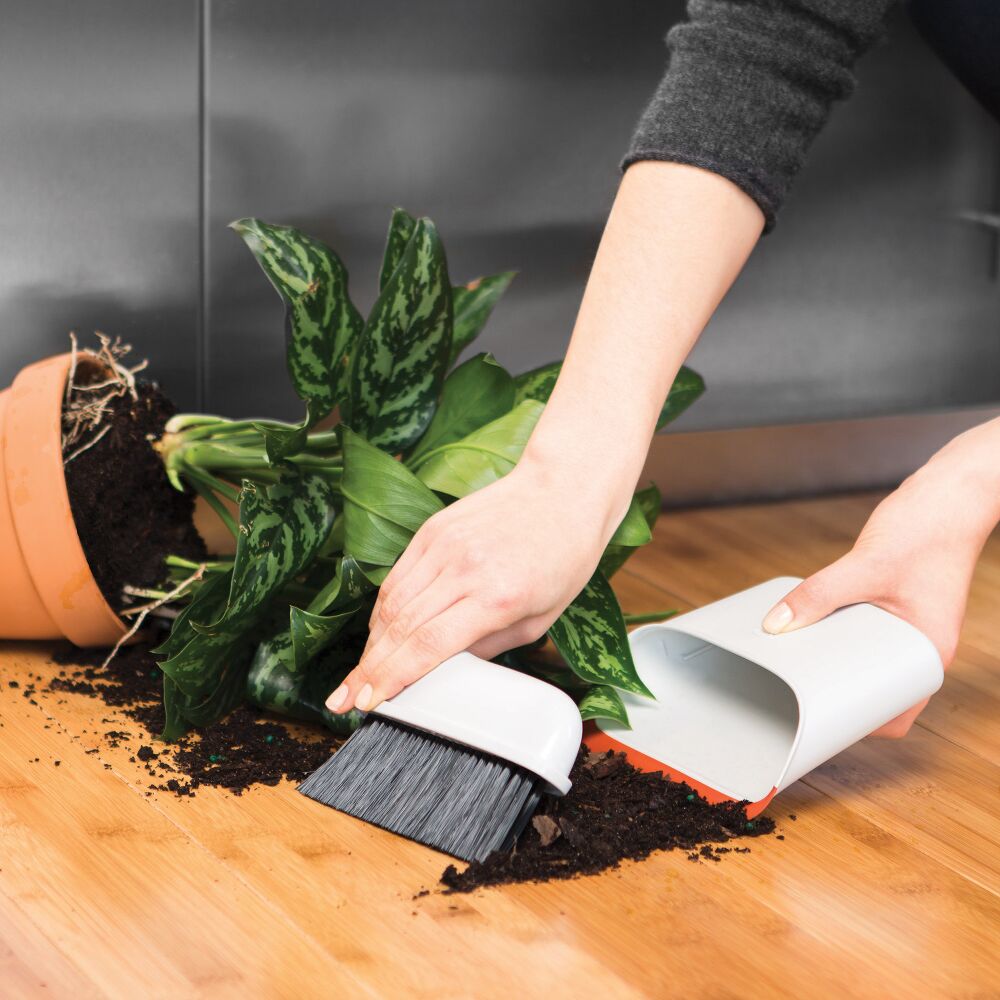 Compact Dustpan & Brush Set O1