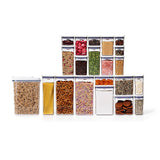 POP Large Cereal Dispenser (4.5 Qt.) & 20-Piece POP Container Set Bundle Y7
