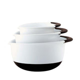 3-Piece Mixing Bowl Set - White Z6