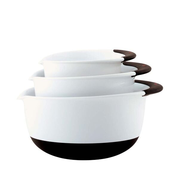 3-Piece Mixing Bowl Set - White Z6