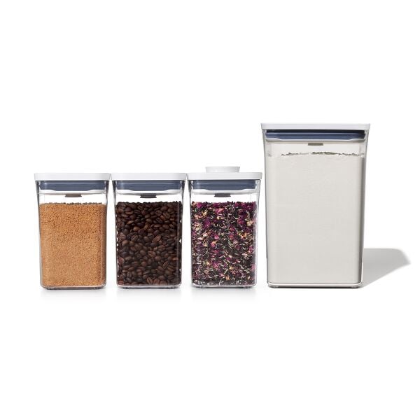 POP Container - Big Square Medium (4.4 Qt.) & 3-Piece POP Container Value Set Bundle I4