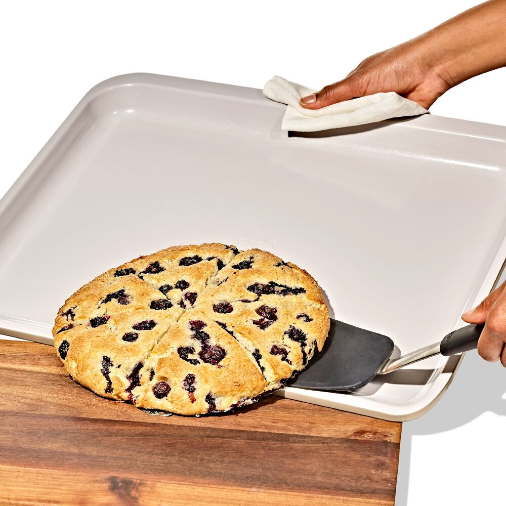 Non-Stick Pro Ceramic Coated Metal Bakeware Cookie Sheet – Biscuit Q4