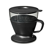Pour Over Coffee Maker with Water Tank - Matte Black T6