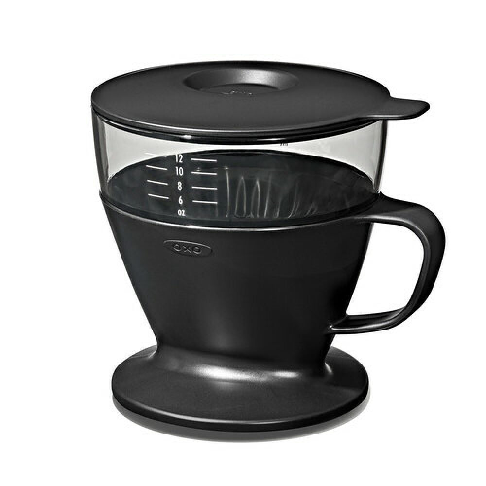 Pour Over Coffee Maker with Water Tank - Matte Black T6