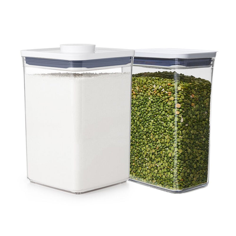 POP Container - Rectangle Medium (2.7 Qt.) & POP Container - Big Square Medium (4.4 Qt.) Bundle P4