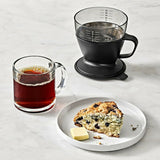 Pour Over Coffee Maker with Water Tank - Matte Black T6