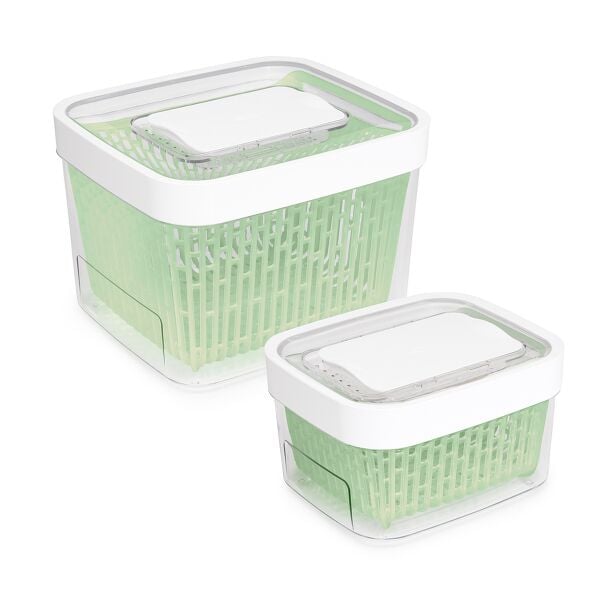 GreenSaver Produce Keeper (1.6 Qt) & GreenSaver Produce Keeper (4.3 Qt) Bundle F7