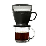 Pour Over Coffee Maker with Water Tank - Matte Black T6