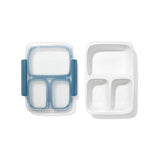 Prep & Go 4.1-Cup Divided Container - Ocean Blue D0