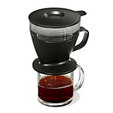 Pour Over Coffee Maker with Water Tank - Matte Black B9