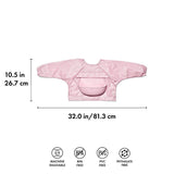 Sleeved Roll-Up Bib - Blossom N8