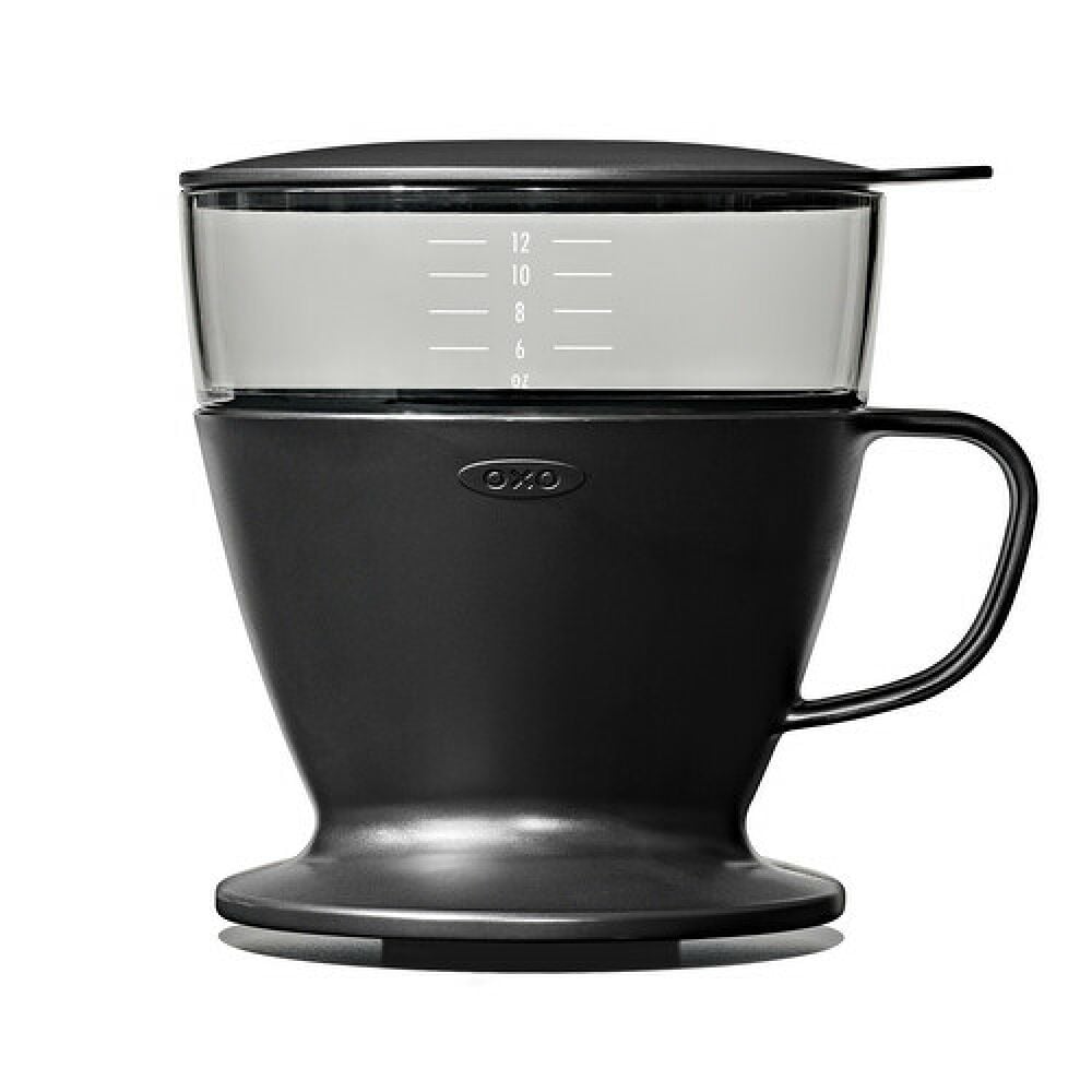 Pour Over Coffee Maker with Water Tank - Matte Black T6